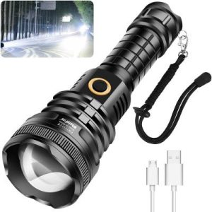 High Power USB Rechargeable Led Torch Light Waterproof