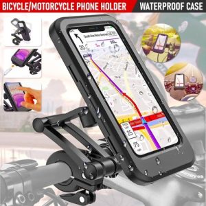 Waterproof Bike Phone Holder With Magnetic Mount